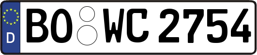 BO-WC2754