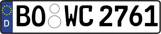 BO-WC2761