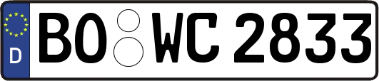 BO-WC2833