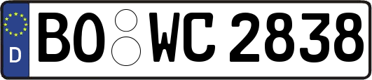 BO-WC2838