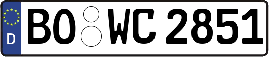 BO-WC2851