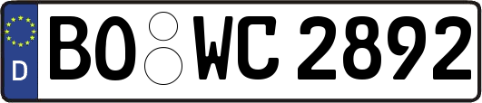 BO-WC2892