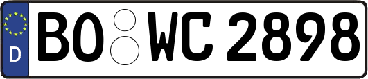 BO-WC2898