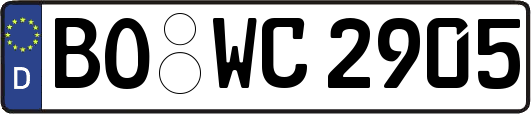 BO-WC2905