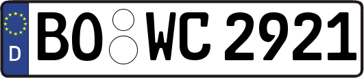 BO-WC2921