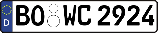 BO-WC2924