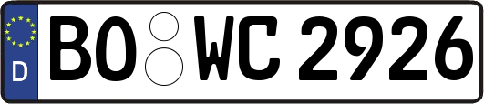 BO-WC2926