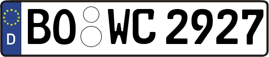 BO-WC2927