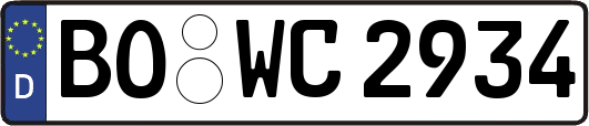 BO-WC2934