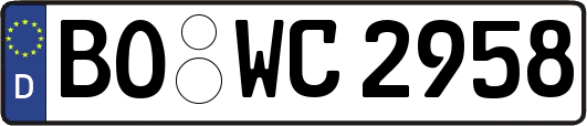 BO-WC2958