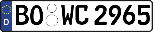 BO-WC2965