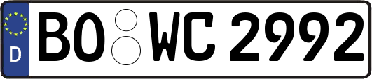BO-WC2992