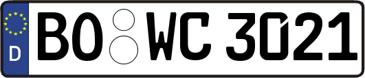 BO-WC3021