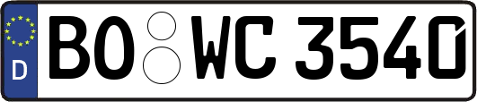 BO-WC3540