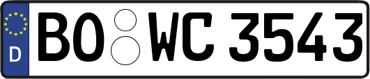 BO-WC3543