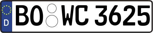 BO-WC3625