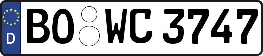 BO-WC3747
