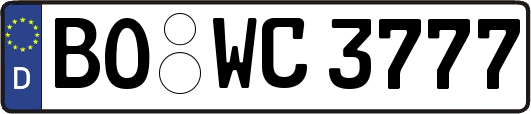 BO-WC3777