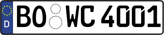 BO-WC4001
