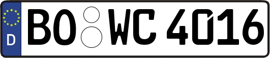 BO-WC4016