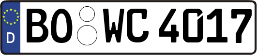 BO-WC4017