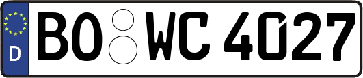 BO-WC4027