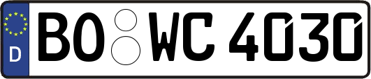BO-WC4030