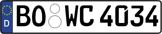 BO-WC4034