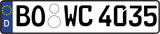 BO-WC4035