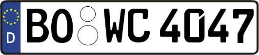 BO-WC4047