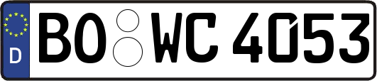 BO-WC4053