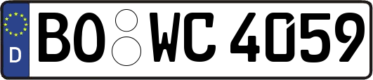 BO-WC4059