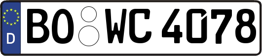 BO-WC4078