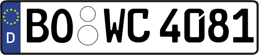 BO-WC4081