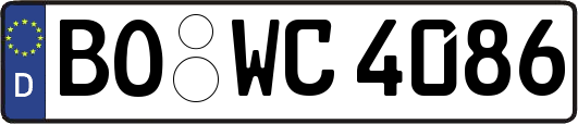 BO-WC4086