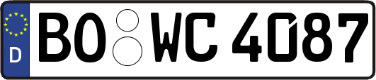 BO-WC4087
