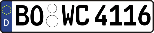 BO-WC4116