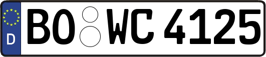 BO-WC4125
