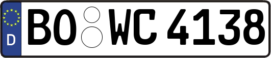 BO-WC4138