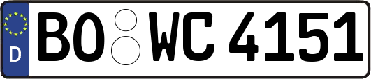 BO-WC4151