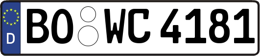BO-WC4181