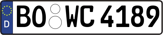 BO-WC4189