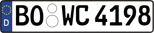 BO-WC4198