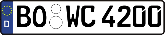 BO-WC4200
