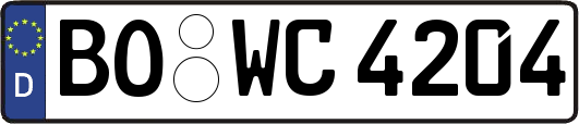 BO-WC4204