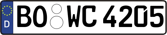 BO-WC4205