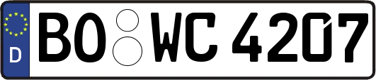 BO-WC4207