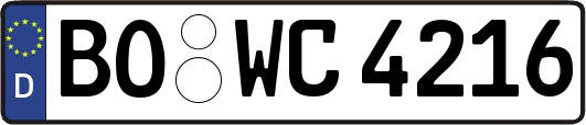 BO-WC4216