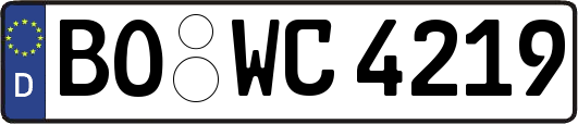 BO-WC4219