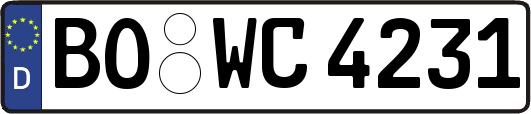 BO-WC4231